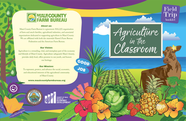 Maui County Farm Bureau Presents ‘Ag in the Classroom’ Video & Activity Booklet