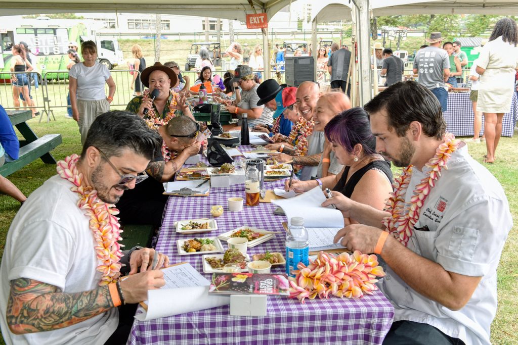 2026 Grand Taste Judges score 12 dishes and decide which chef did the best job of showcasing one local ingredient.